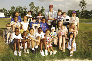 Zurich Classic New Orleans_Nick Watney and kids.tif